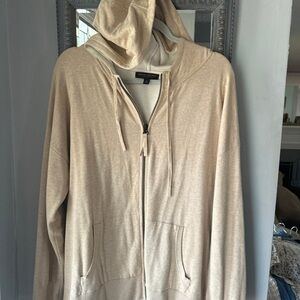 Banana Republic Tan Hooded Jacket